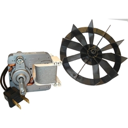 BATHROOM FAN AND MOTOR ASSEMBLY