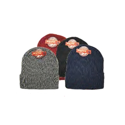 KNIT CAP, ADULT--ASST COLORS (12/PAK)