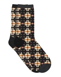 SOCKS W/ SOUTHWEST DESIGN--OREGON TRAIL