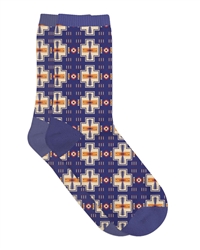 SOCKS W/ SOUTHWEST DESIGN--OREGON TRAIL