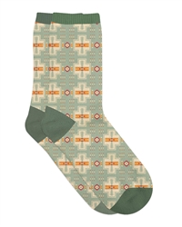 SOCKS W/ SOUTHWEST DESIGN--OREGON TRAIL