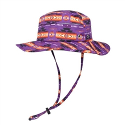 CAMPER BUCKET HAT, SOUTHWEST DESIGN PURPLE