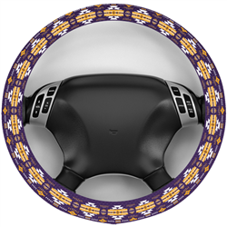 STEERING WHEEL COVER, TEAM COLORS MINNESOTA