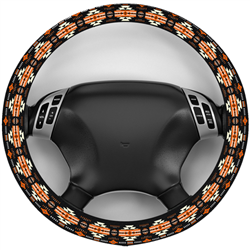 STEERING WHEEL COVER, TEAM COLORS SFG