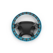 STEERING WHEEL COVER, 16112 TURQUOISE