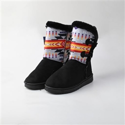 LADIES WINTER BOOTS--BLACK/GREY