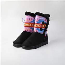 LADIES WINTER BOOTS--BLACK/LP