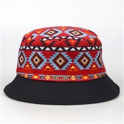 BUCKET HAT,  7 LAKES/THUNDERSPIRIT PRINT