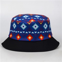 BUCKET HAT,  7 LAKES/THUNDERSPIRIT PRINT