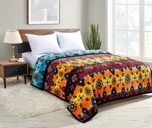 QUEEN REVERSIBLE BLANKET--DIAMOND STAR