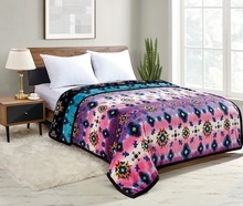 QUEEN REVERSIBLE BLANKET--DIAMOND STAR