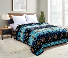 QUEEN REVERSIBLE BLANKET--DIAMOND STAR