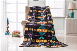 FLEECE THROW BLANKET 50"X60", SOUTHWEST