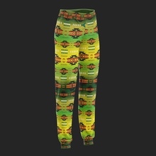 LEGGINGS, PRINTED GREEN LIZARD ASST SIZES