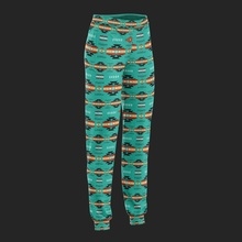 LEGGINGS, PRINTED MINT ASST SIZES