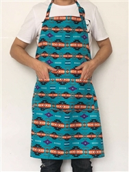 APRON, SOUTHWEST DESIGN--MINT