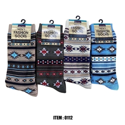 SOCKS W/ SOUTHWEST DESIGN-- 17426