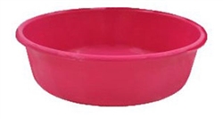 ROUND BASIN, PLASTIC--16"DIA, 5" DEEP