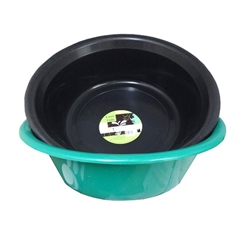 ROUND BASIN 18" PLASTIC, (15 LIT/4 GAL)