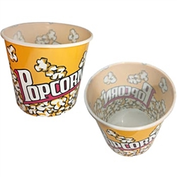 CB-BZ158-POPCORN TUB, LARGE--9.8 x 8.5 inches