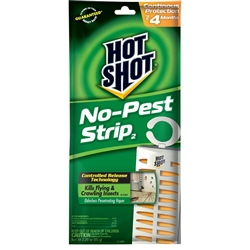 NO-PEST STRIPS, HOT-SHOT HANG-UP TYPE