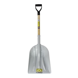 GRAIN SCOOP #12 POLY,  W/ D-HANDLE