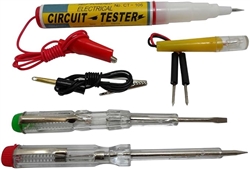 CIRCUIT & VOLTAGE TESTING KIT, 4PC