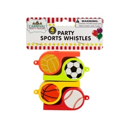 PARTY SPORTS WHISTLES