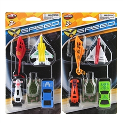 DIE CAST VEHICLE 5 PCS F/W