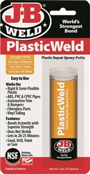 KWIK PLASTIC PUTTY STICK, (JBWELD)