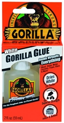 GORILLA GLUE, WHITE 2oz, WATERPROOF