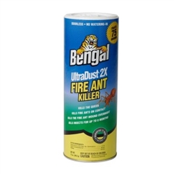 FIRE ANT KILLER, ULTRA DUST 2X, BENGAL, 12OZ