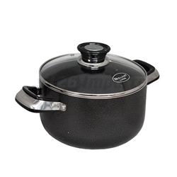 STOCKPOT, 8.QT, NON-STICK, GLASS LID