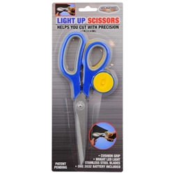 LIGHT UP SCISSORS 8", LED