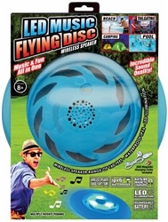 FLYING DISC WITH LED & MUSIC, BLUETOOTH