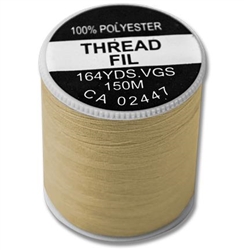 THREAD, BEIGE 150M POLY 24/BOX