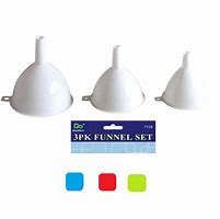 FUNNEL SET 3PCS, PLASTIC