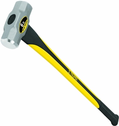 SLEDGE HAMMER, 6LB FIBERGLASS HANDLE