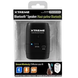 BLUETOOTH MINI BOOMBOX SPEAKER W/MIC, Black